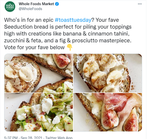 Whole Foods tweet